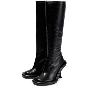 J.W. Anderson - Bumper Knee High Faux Leather Boots